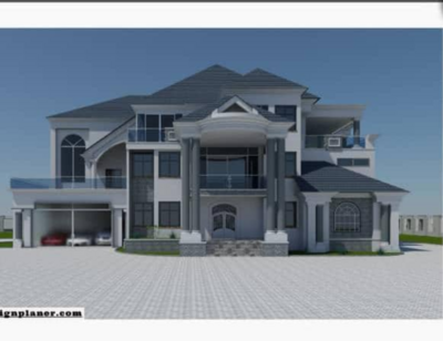 AN EIGHT BEDROOM HOUSE